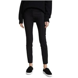 Nili Lotan Black Nahla Wool Trousers Size 6 NWT